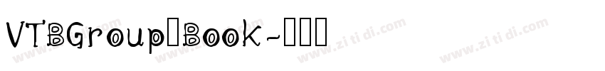 VTBGroup Book字体转换